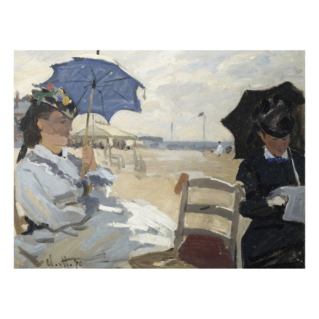 Quadri mare Claude Monet - Sulla spiaggia di Trouville