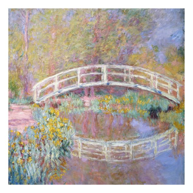 Quadro paesaggio Claude Monet - Ponte del giardino di Monet