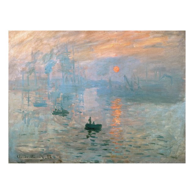 Quadro paesaggio Claude Monet - Impressione (alba)