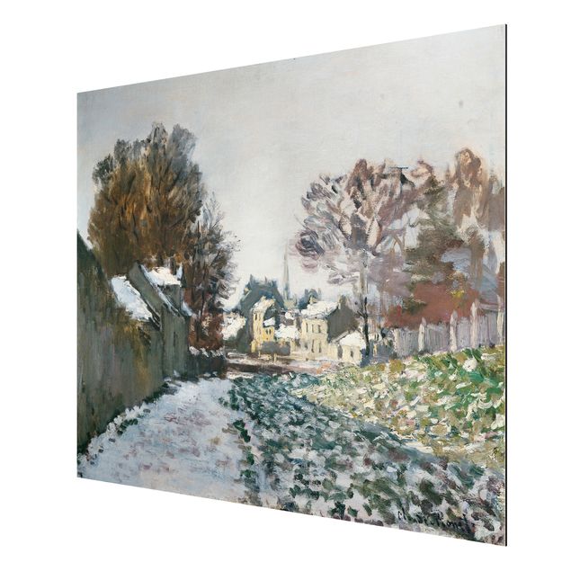 Stile di pittura Claude Monet - Neve ad Argenteuil