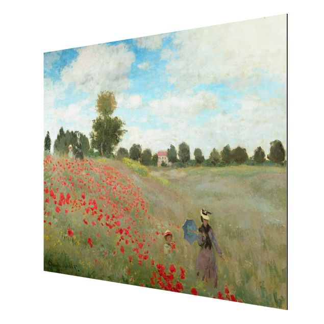 Quadri paesaggistici Claude Monet - Campo di papaveri vicino ad Argenteuil