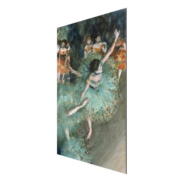 Stile di pittura Edgar Degas - Ballerini in verde