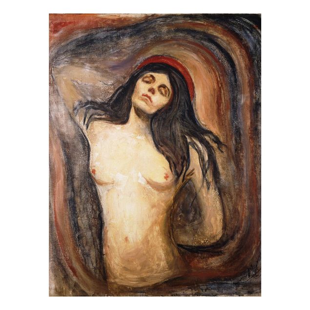 Quadri post impressionismo Edvard Munch - Madonna