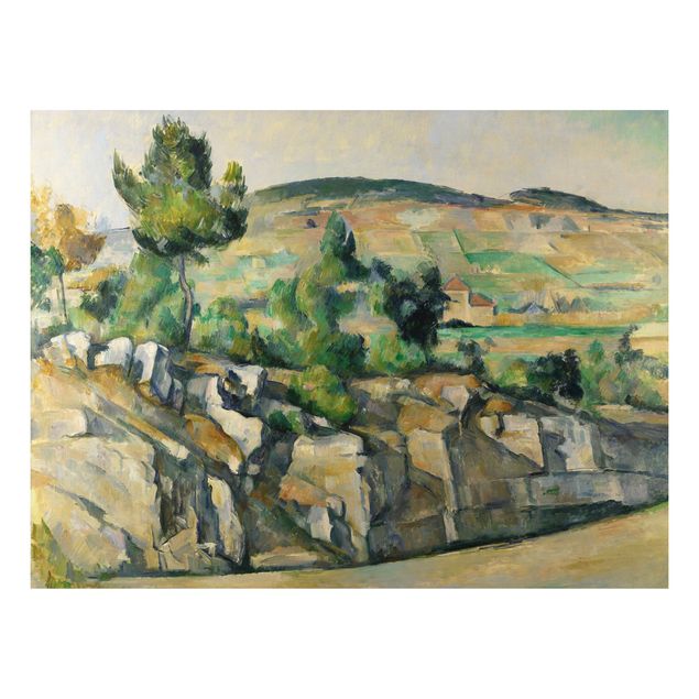 Quadro post impressionista Paul Cézanne - Collina in Provenza