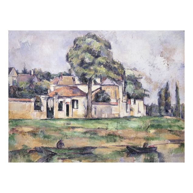 Quadri post impressionismo Paul Cézanne - Le rive della Marna