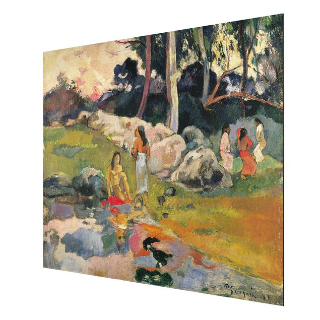 Stile di pittura Paul Gauguin - Donne in riva al fiume