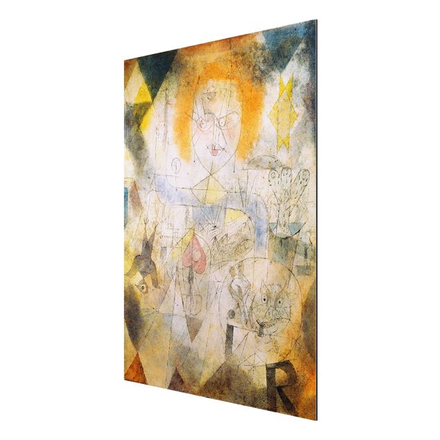 Quadro moderno Paul Klee - Irma Rossa