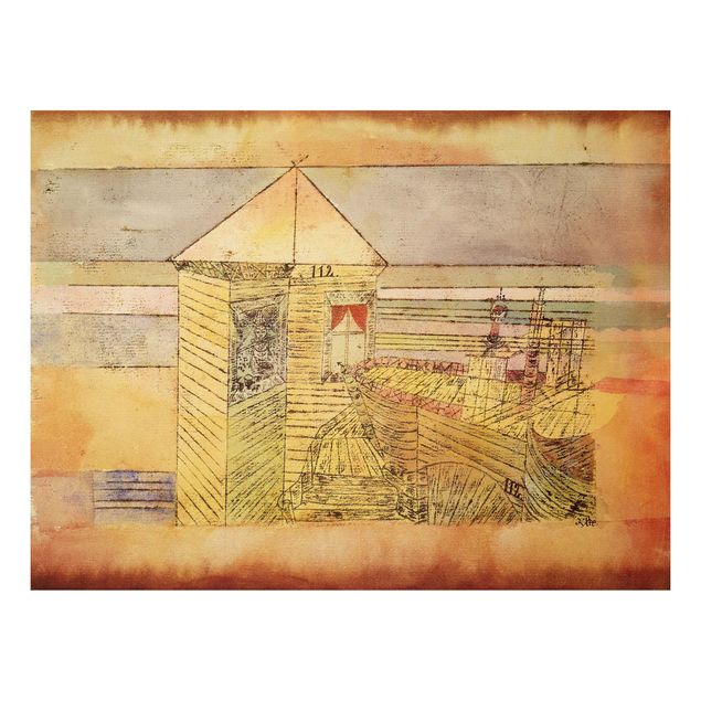 Correnti artistiche Paul Klee - Atterraggio meraviglioso, o '112!