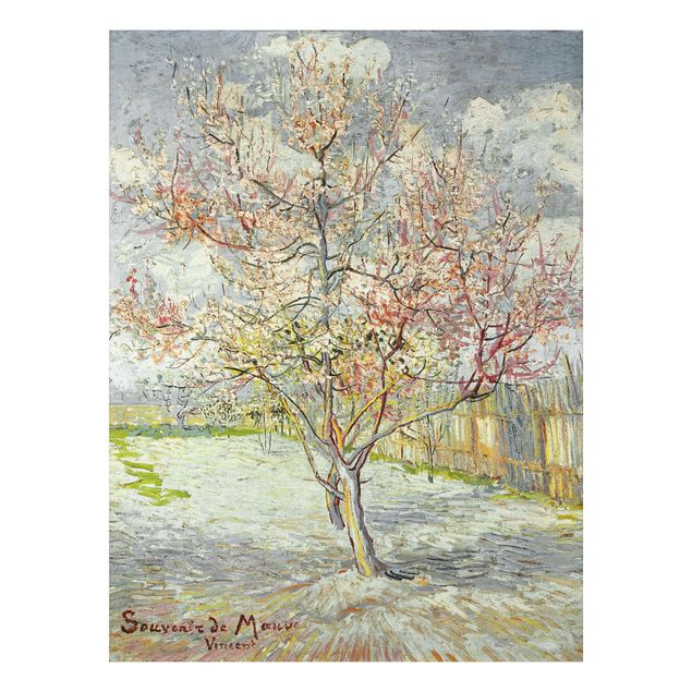 Quadri puntinismo Vincent van Gogh - Peschi in fiore