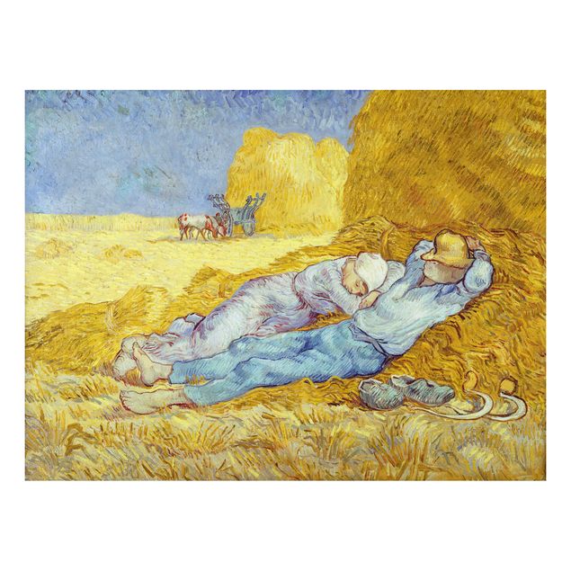 Puntinismo quadri famosi Vincent Van Gogh - Il sonnecchiante