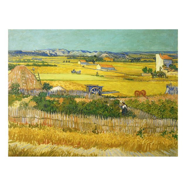 Puntinismo quadri famosi Vincent Van Gogh - Il raccolto