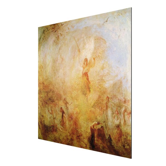 Stile di pittura William Turner - L'angelo in piedi al sole