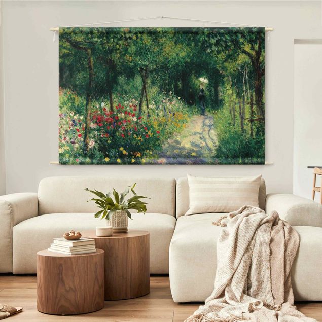 Quadro paesaggio Auguste Renoir - Donne in giardino