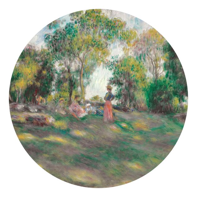 Carta da parati tnt Auguste Renoir - Paesaggio con figure