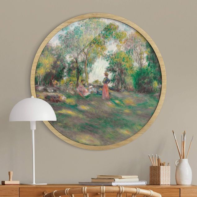 Stile di pittura Auguste Renoir - Paesaggio con figure