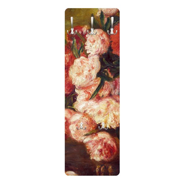 Appendiabiti fiori Auguste Renoir - Natura morta con peonie