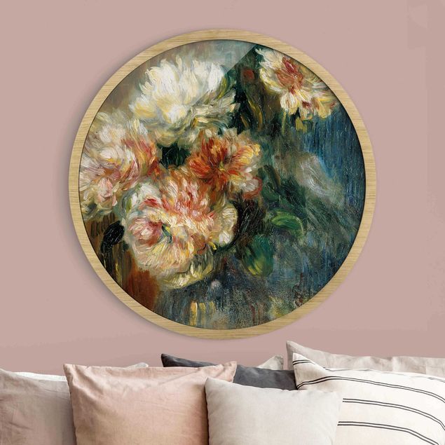 Stile artistico Auguste Renoir - Vaso di peonie