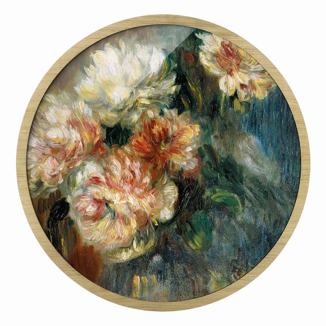 Quadri moderni per arredamento Auguste Renoir - Vaso di peonie
