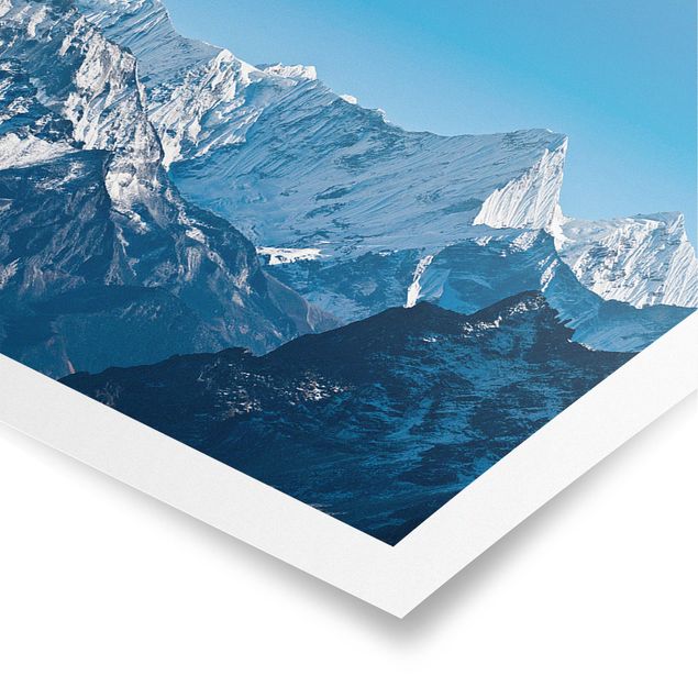 Poster paesaggi naturali L'Himalaya