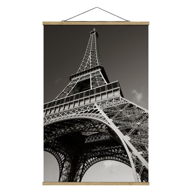 Quadri città Torre Eiffel a Parigi