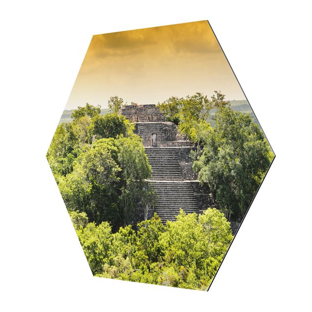 Quadri skyline  Piramide di Calakmul