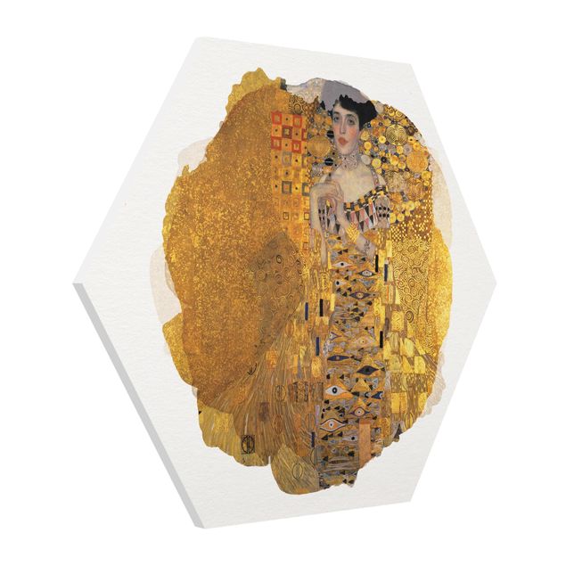 Quadri moderni per arredamento Acquerelli - Gustav Klimt - Ritratto di Adele Bloch-Bauer I