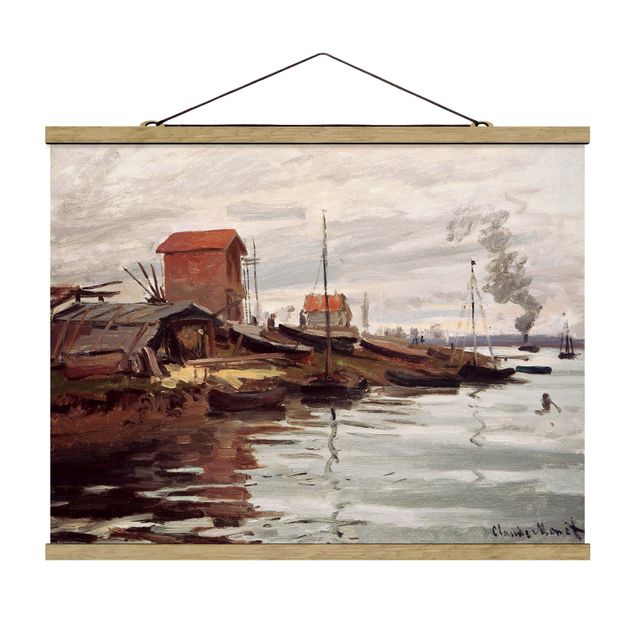 Stile di pittura Claude Monet - La Senna a Petit-Gennevilliers