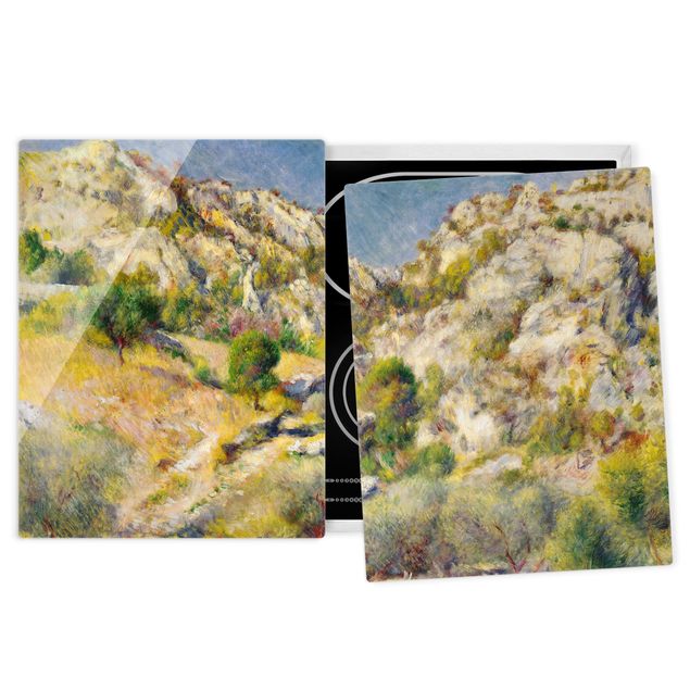 Riproduzioni Auguste Renoir - Roccia all'Estaque