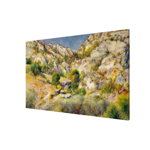Stile di pittura Auguste Renoir - Roccia all'Estaque