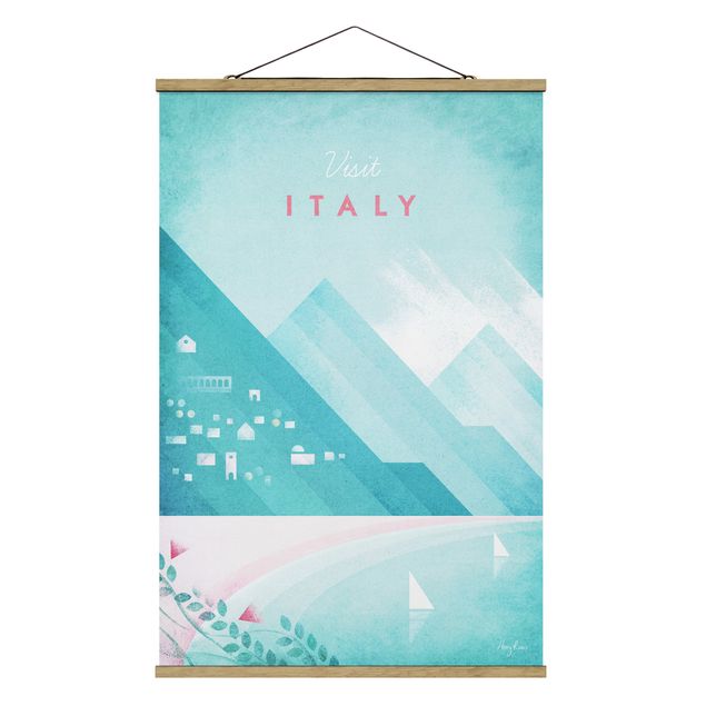 Riproduzioni quadri famosi Poster di viaggio - Italia