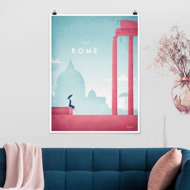 Quadri Italia Poster di viaggio - Roma