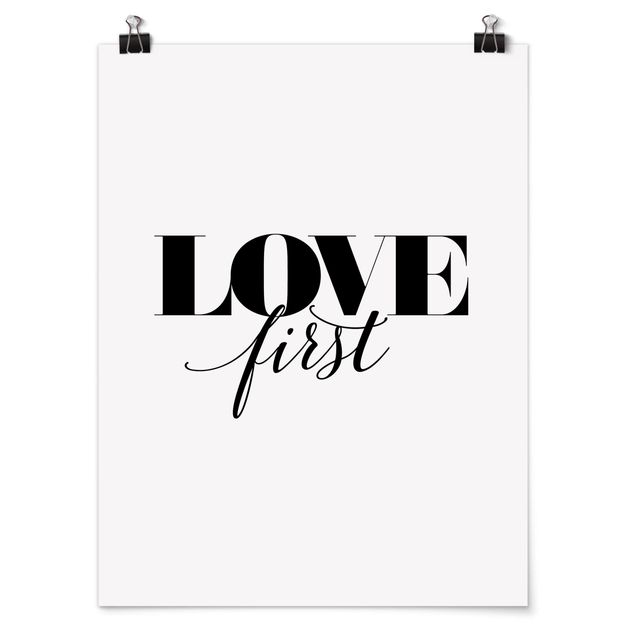 Stampe Love First