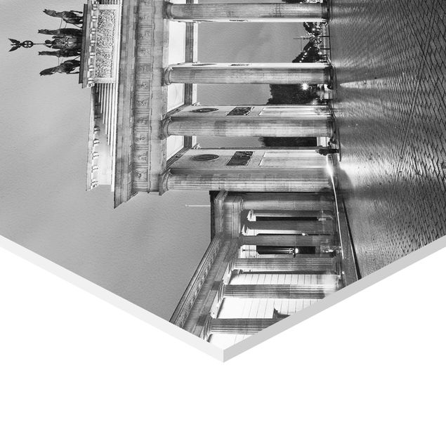 Esagono in forex - Illuminated Brandenburg Gate II