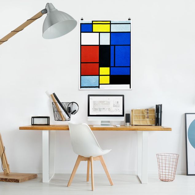 Stile artistico Piet Mondrian - Tableau n. 1