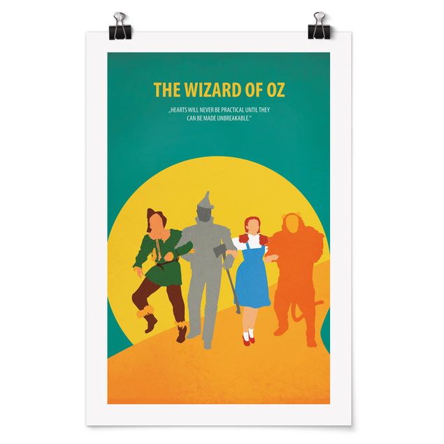 Poster quadri famosi Locandina film Il mago di Oz