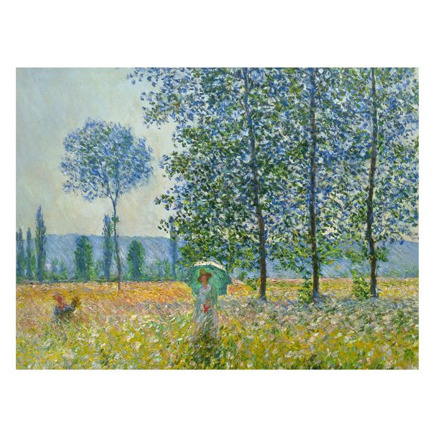 Quadri paesaggistici Claude Monet - Campi in primavera
