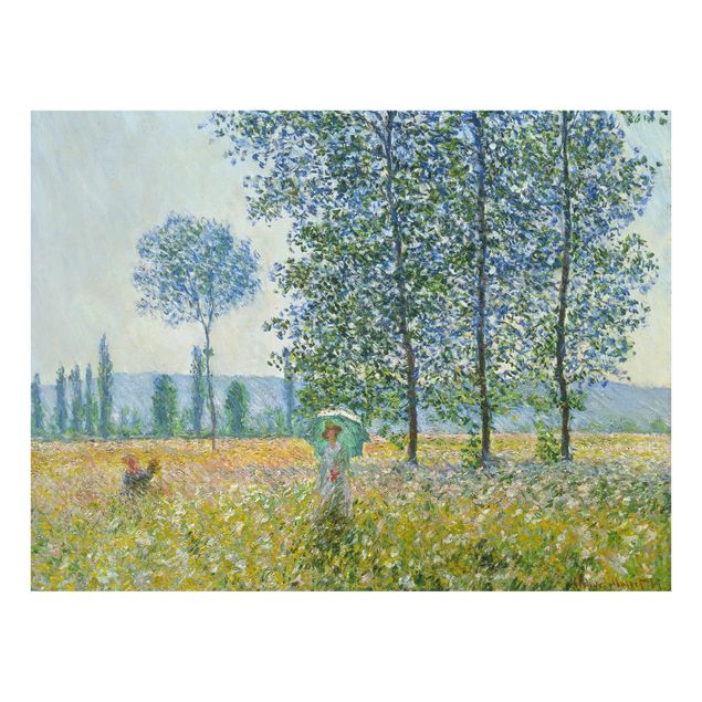 Paraschizzi con fiori Claude Monet - Campi in primavera
