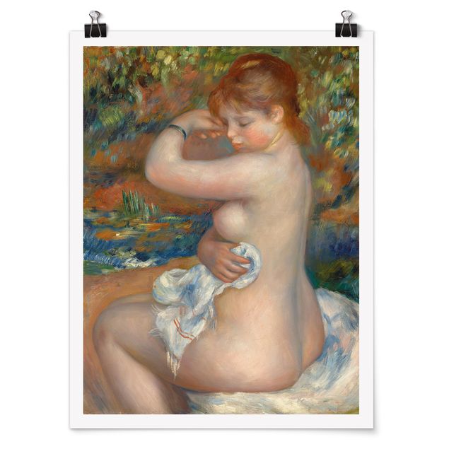 Quadri moderni per arredamento Auguste Renoir - Dopo il bagno