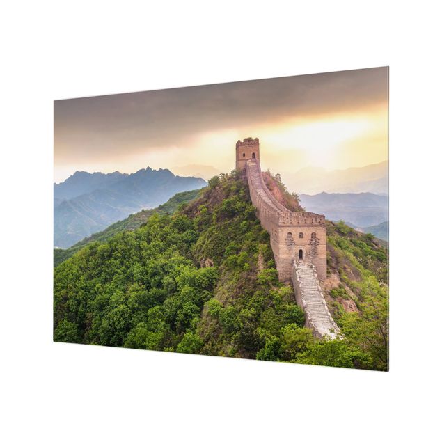 Paraschizzi in vetro - La muraglia cinese infinita - Formato orizzontale 4:3