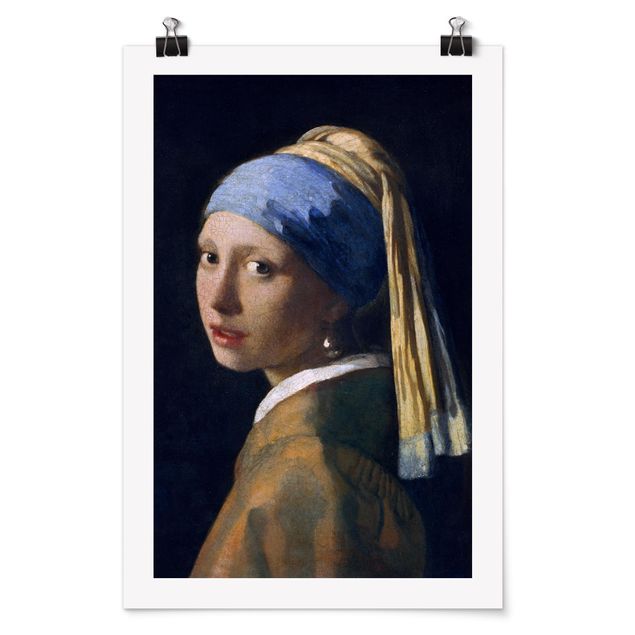 Riproduzione quadri famosi Jan Vermeer Van Delft - Ragazza con l'orecchino di perla