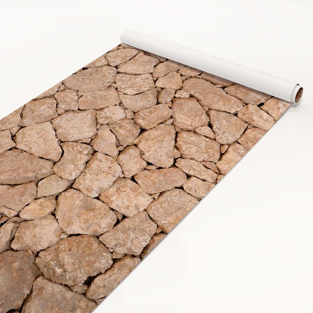Pellicola adesiva effetto pietra Largo muro di pietra pugliese antico