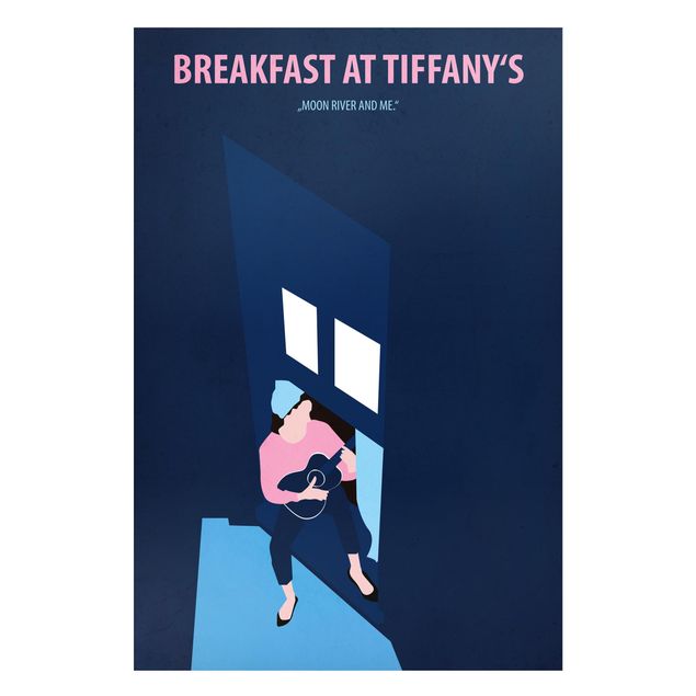 Riproduzioni quadri famosi Locandina film Colazione da Tiffany