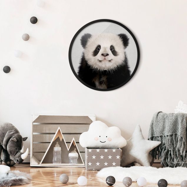 Quadri con cornice con animali Piccolo Panda Prian