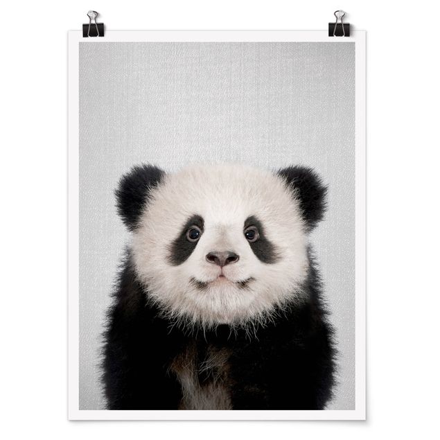 Quadri bianco e nero Piccolo Panda Prian
