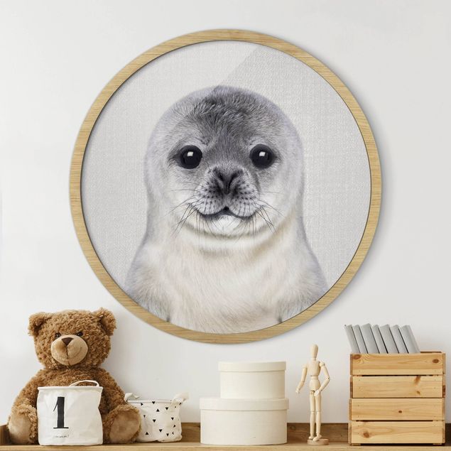 Decorazioni camera neonato Piccola foca Ronny
