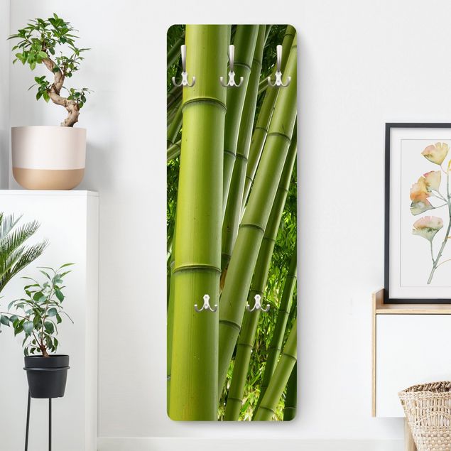 Appendiabiti fiore Alberi di bambù