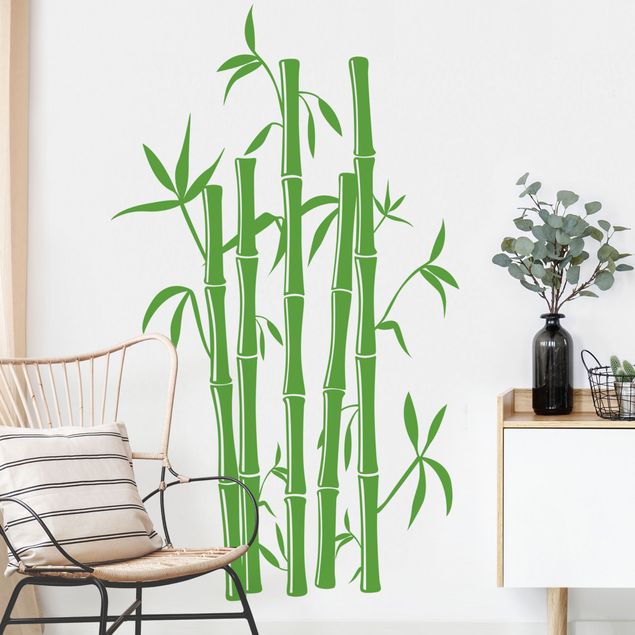 Autocolantes de parede plantas Bambù 5 pezzi