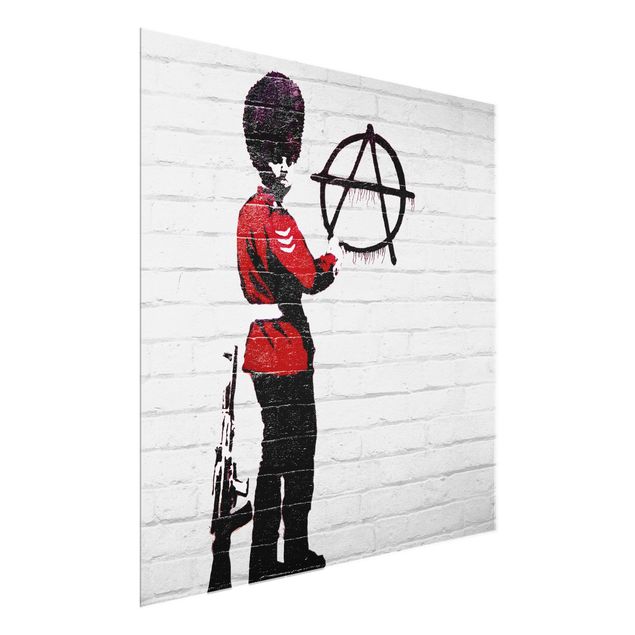 Stampe Anarchist Soldier - Brandalised ft. Graffiti by Banksy