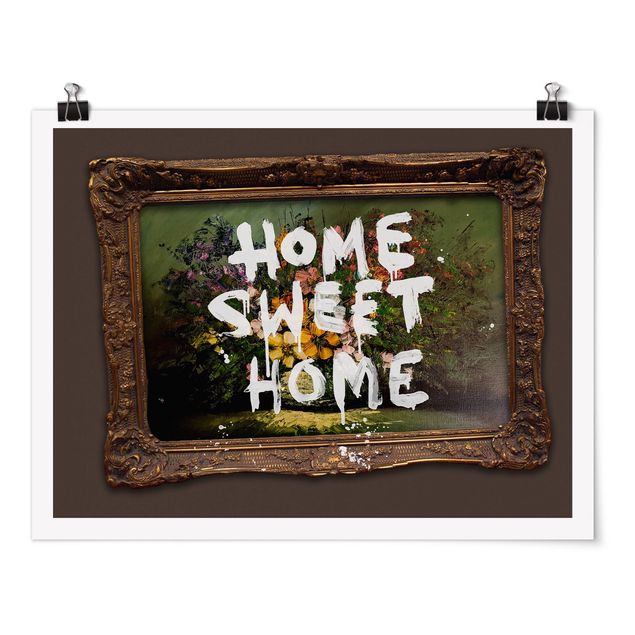 Stampe Home sweet home - Brandalised ft. Graffiti by Banksy