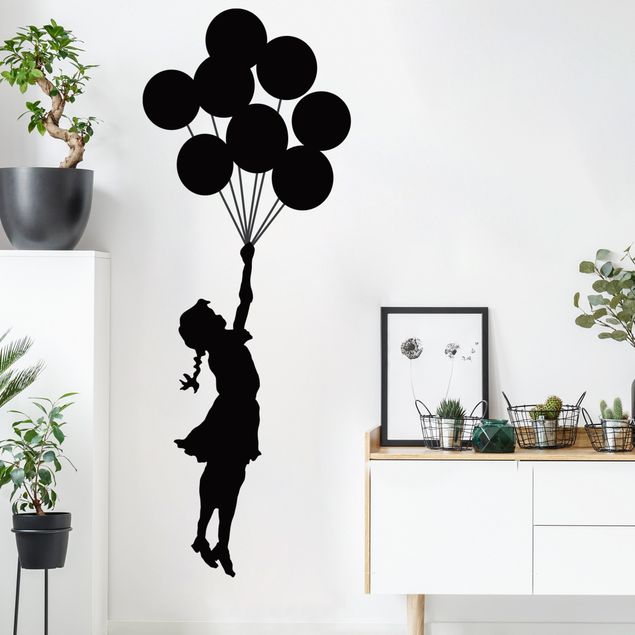 Decorazioni camera neonato Banksy - Ragazza palloncino